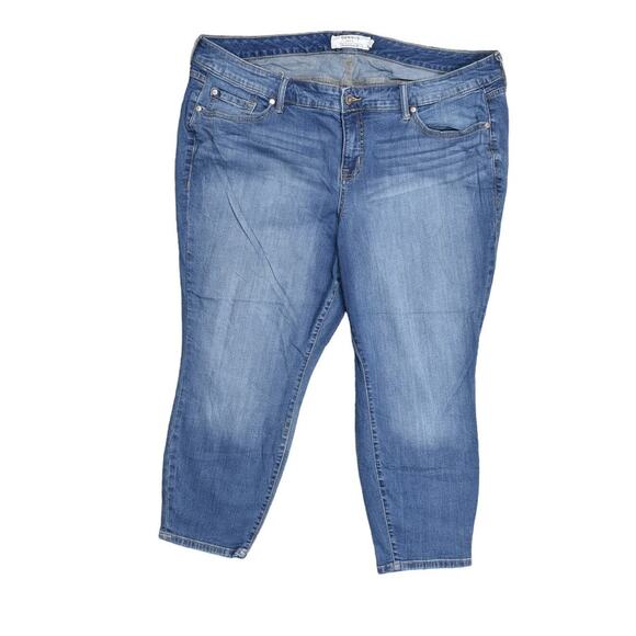 Torrid Straight Jeans Blue Size 22 Preowned Cotton Blend Light Wash - Picture 1 of 8